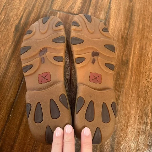 Twisted X Boots women’s Cheetah print driving mocs. Western style moccasins. Sz8 - Picture 10 of 10